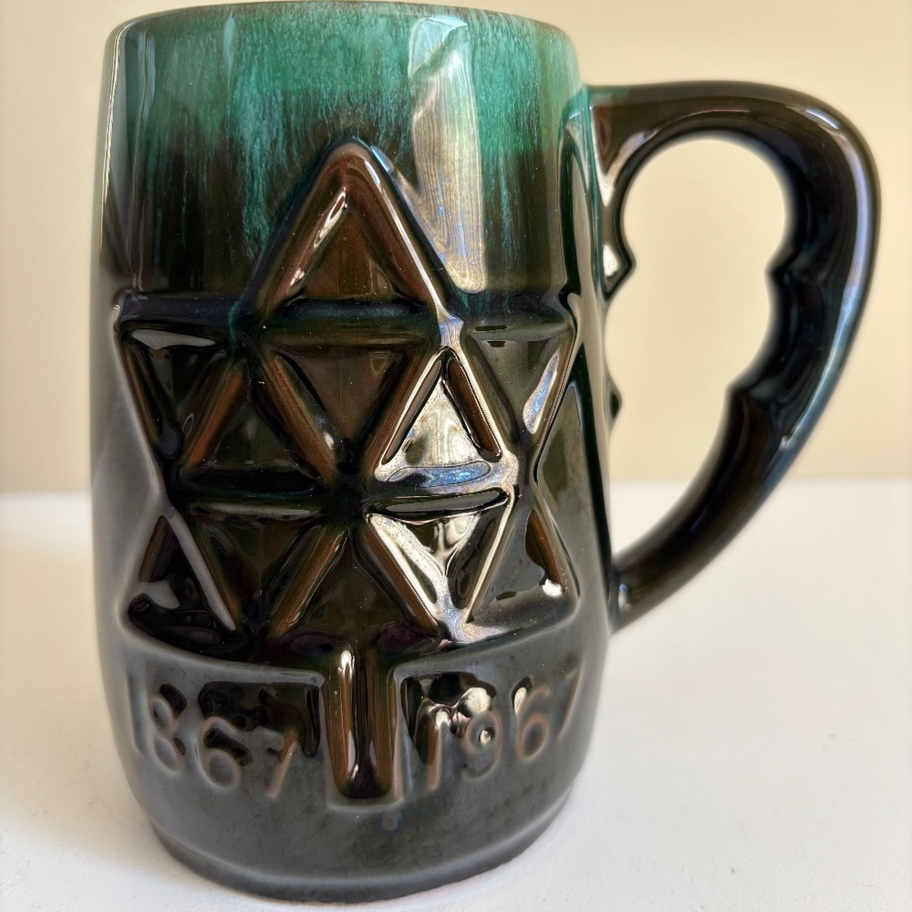Blue Mountain Pottery Mug 1867-1967